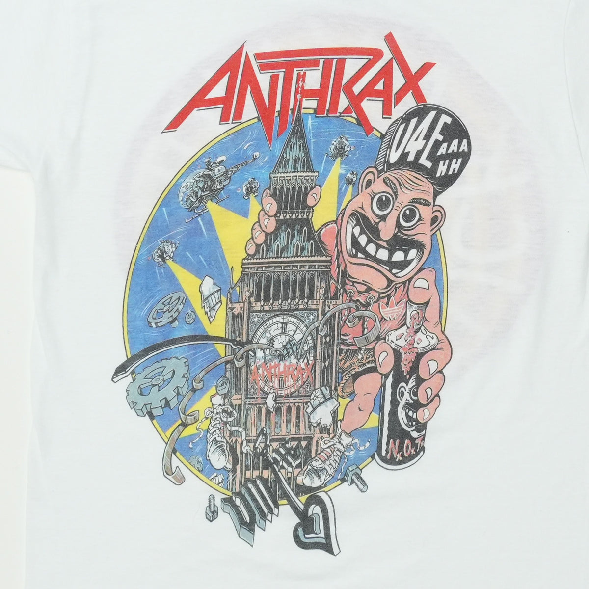 1980s Anthrax Big Ben SMMFD Shirt