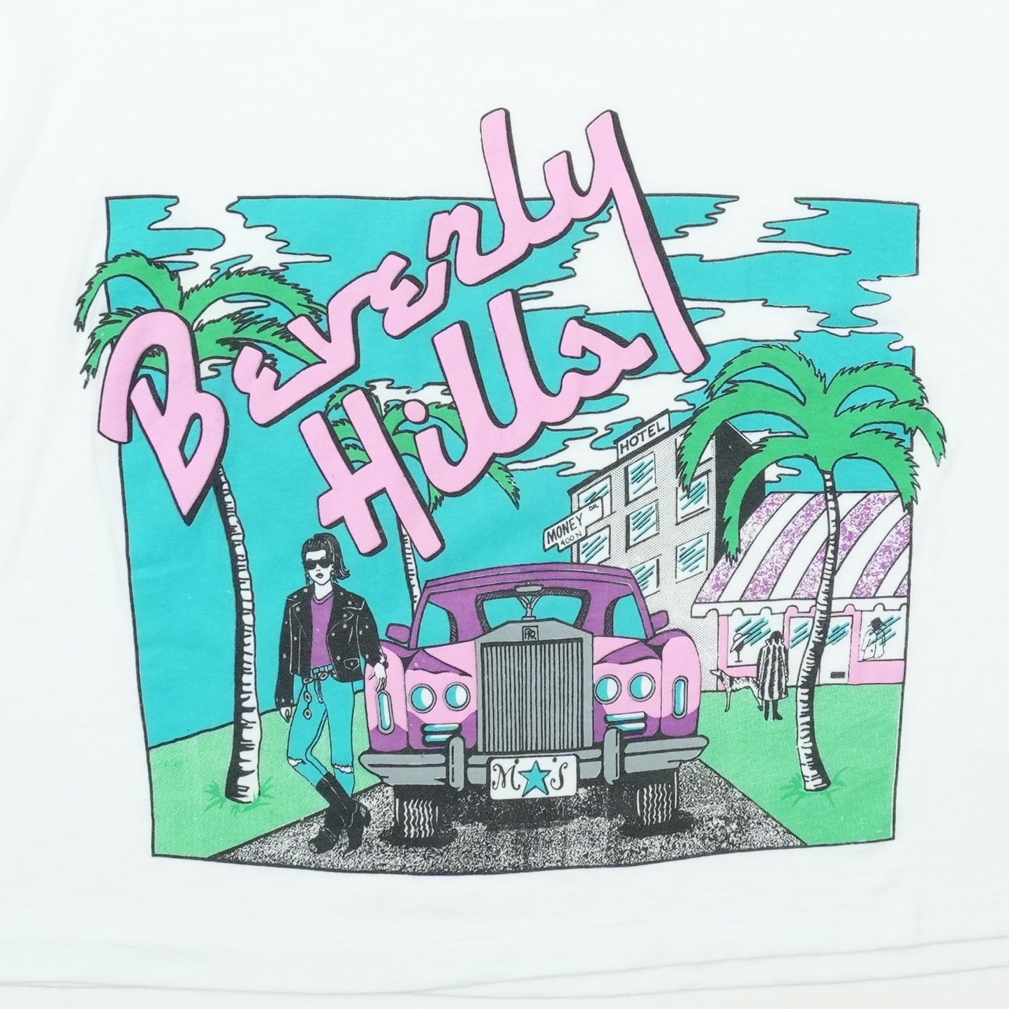 1980s Beverly Hills Rolls Royce Shirt