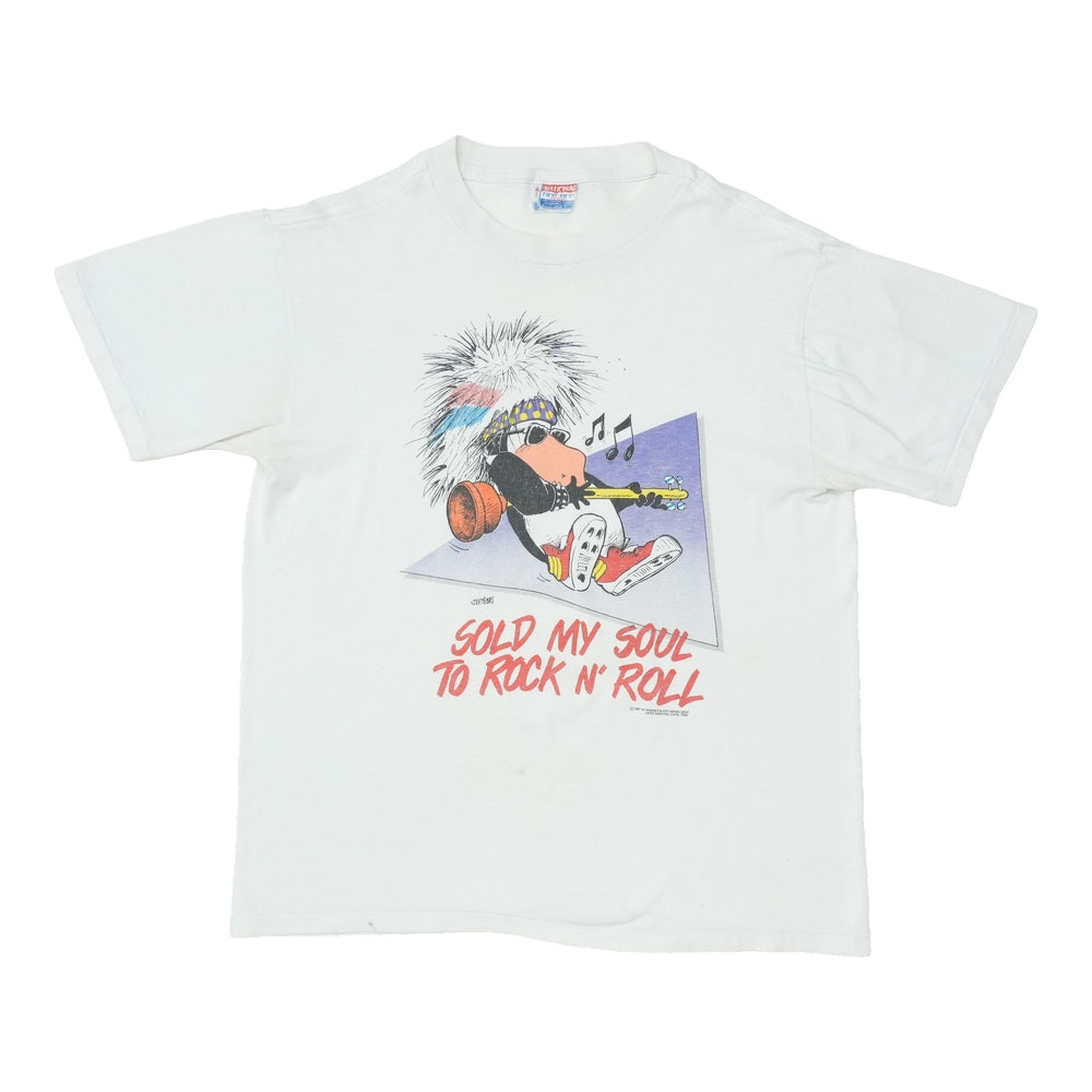 1980s Bloom County Opus Sold My Soul To Rock N Roll Shirt