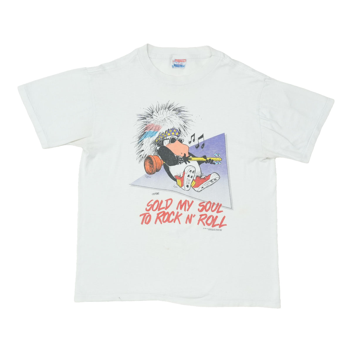 1980s Bloom County Opus Sold My Soul To Rock N Roll Shirt