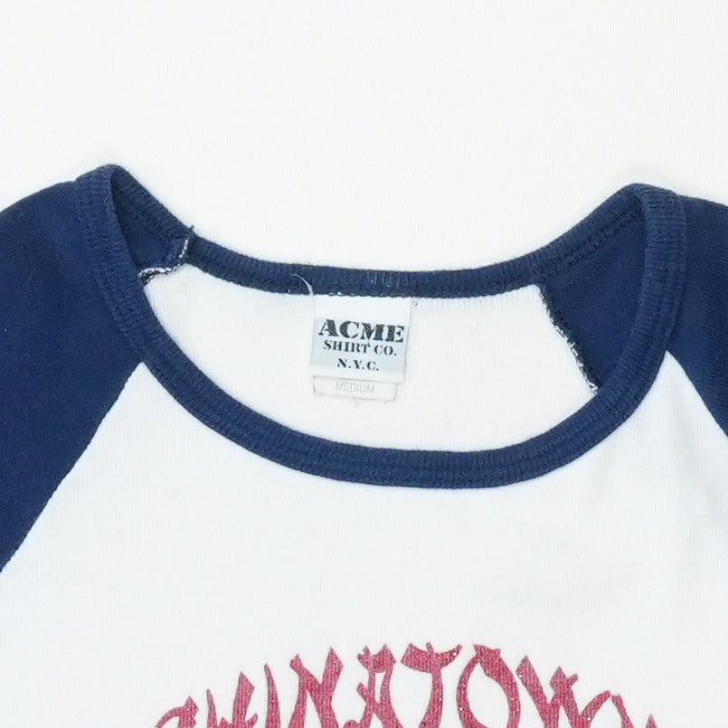 1980s Chinatown New York City Raglan Jersey