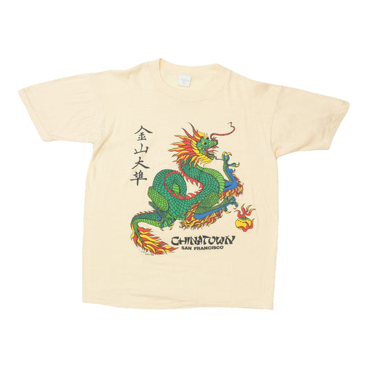 1980s Chinatown San Francisco Dragon Shirt