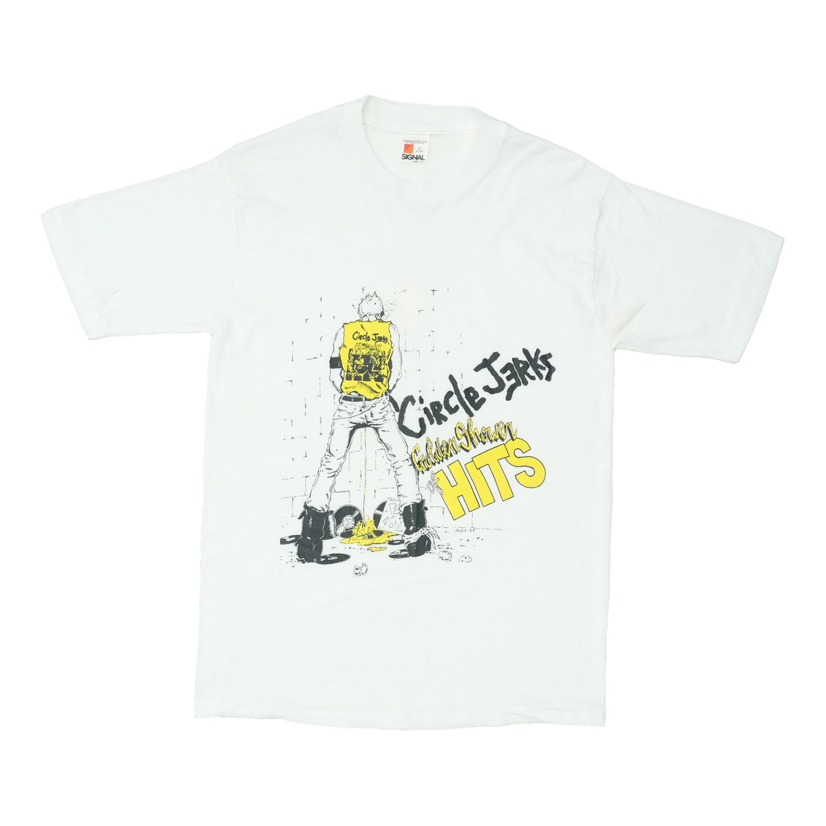 1980s Circle Jerks Golden Shower Of Hits Shirt