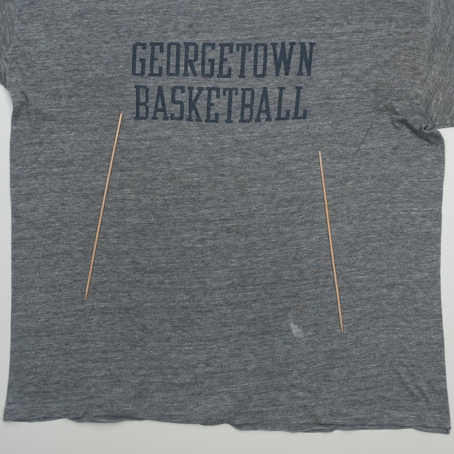1980s Georgetown Basketball Shirt Detail 3