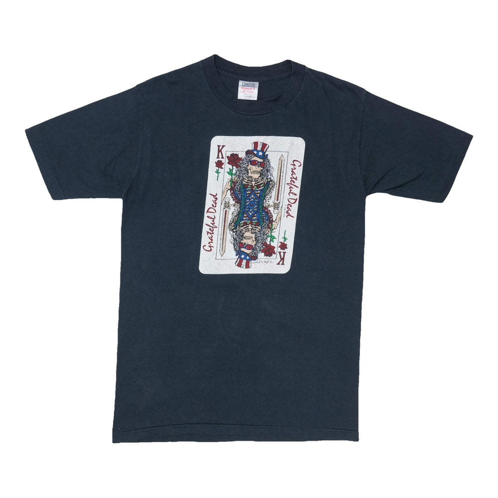 1980s Grateful Dead Playing Card Shirt