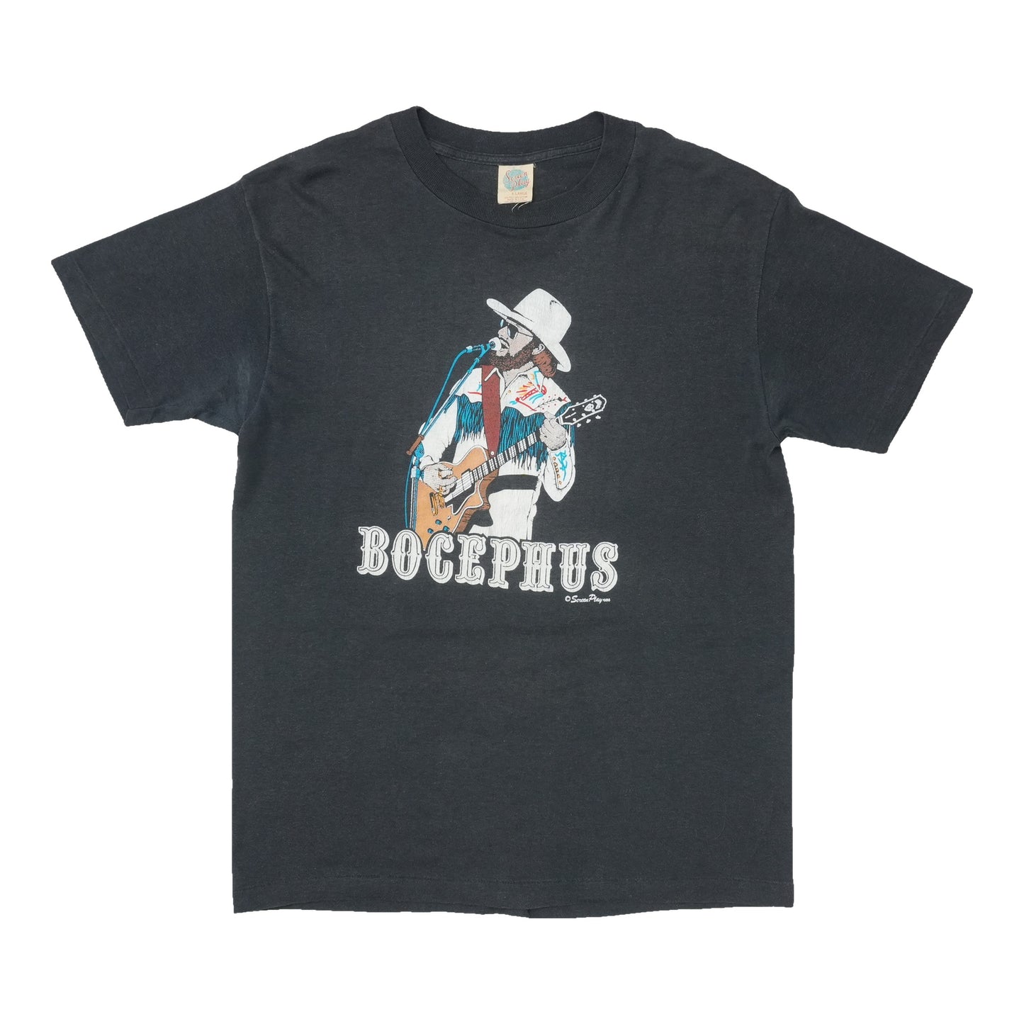 1980s Hank Williams Jr Rock A Billy King Shirt
