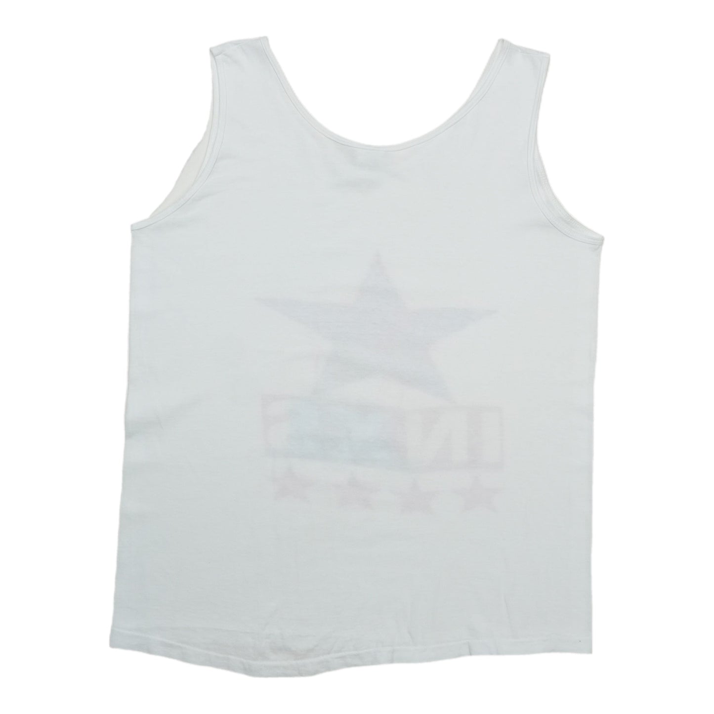 1980s INXS Star Tank Shirt Back