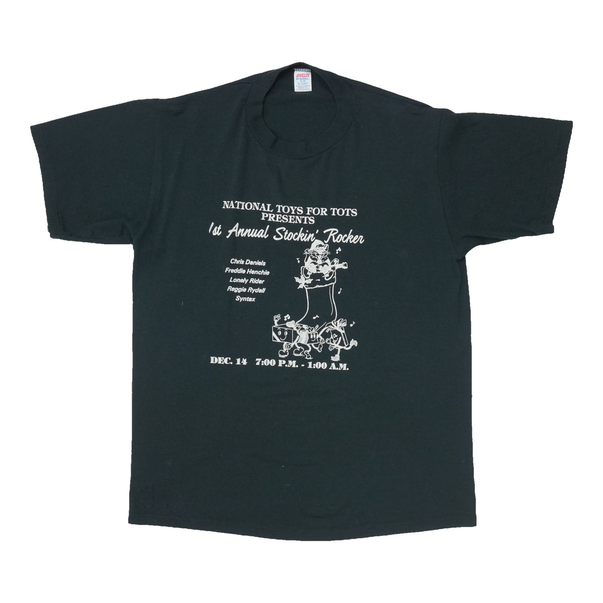 1980s National Toys For Tots Stockin Rocker Shirt