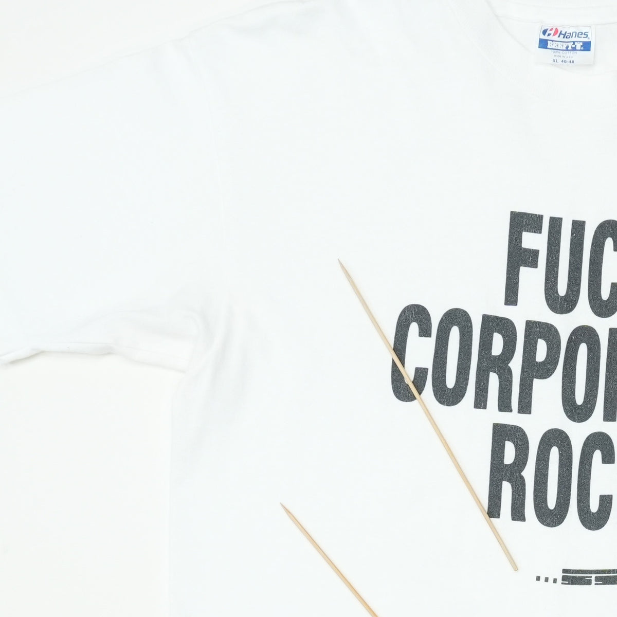 1980s SST Records Fuck Corporate Rock Shirt