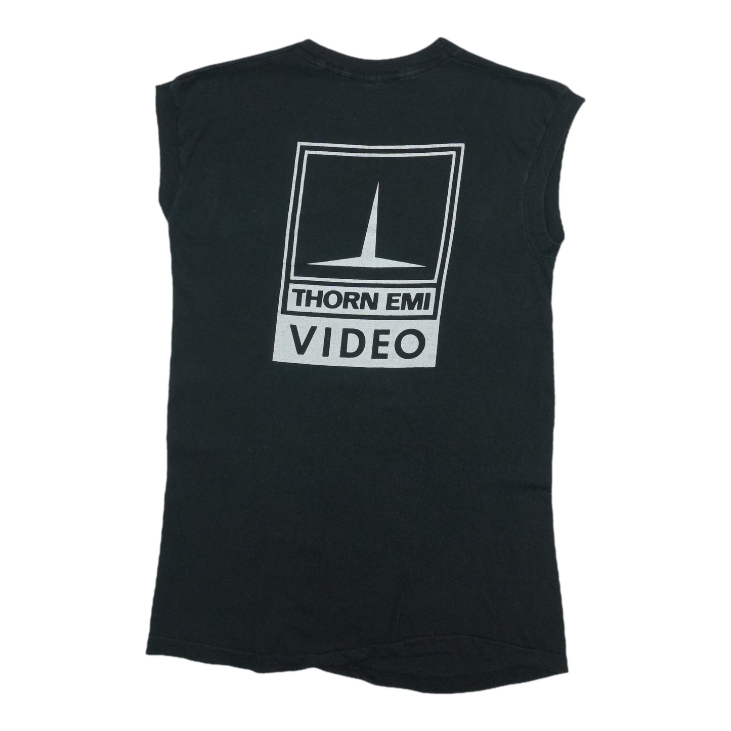 1980s Stallone First Blood Thorn EMI Video Sleeveless Shirt Back