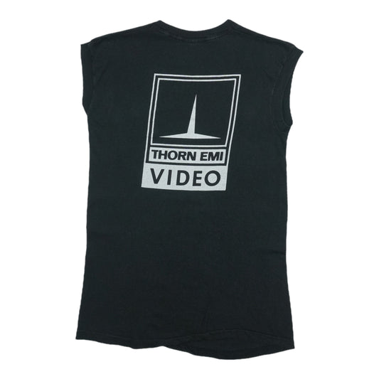 1980s Stallone First Blood Thorn EMI Video Sleeveless Shirt Back