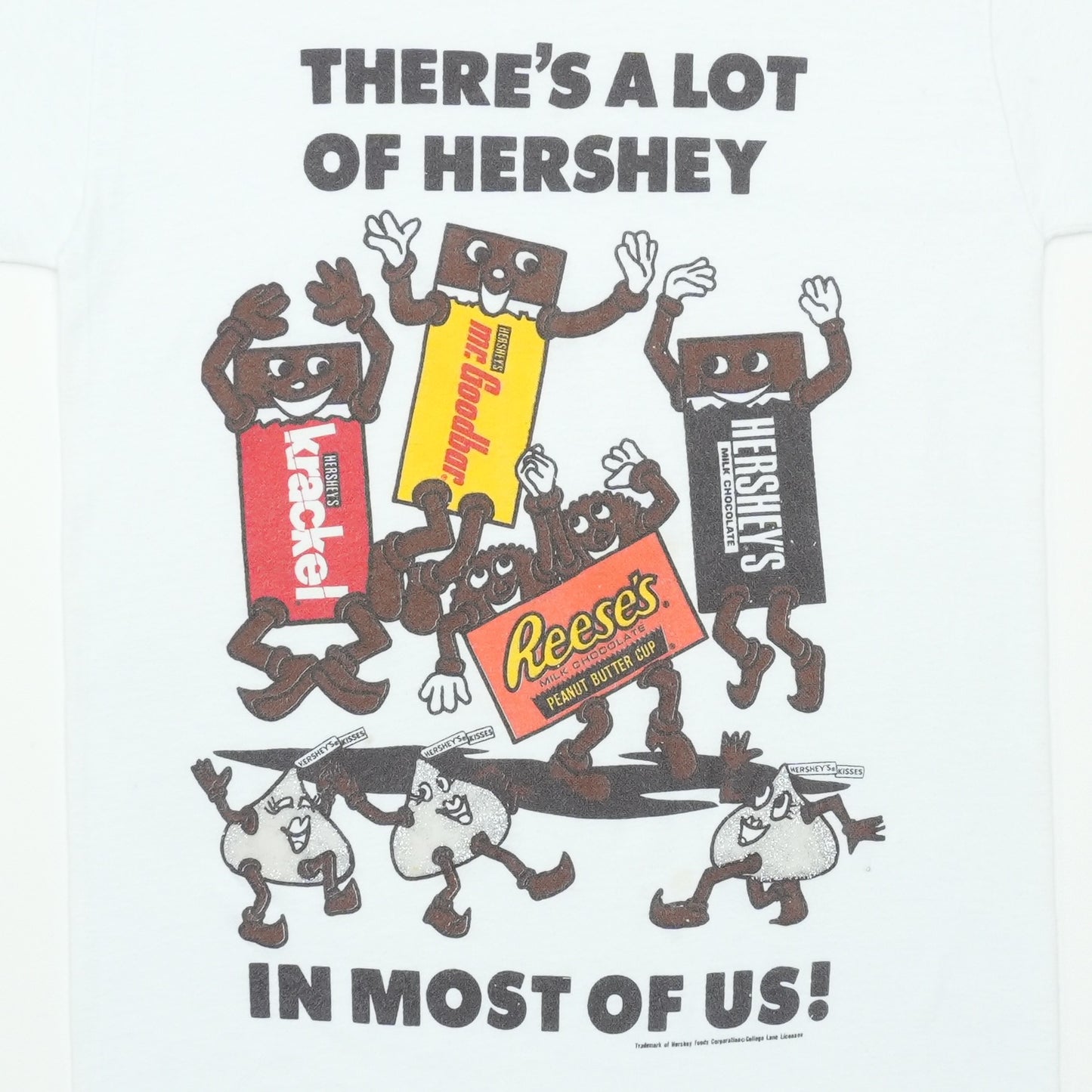 1980s Theres A Lot Of Hershey In Most Of Us Shirt