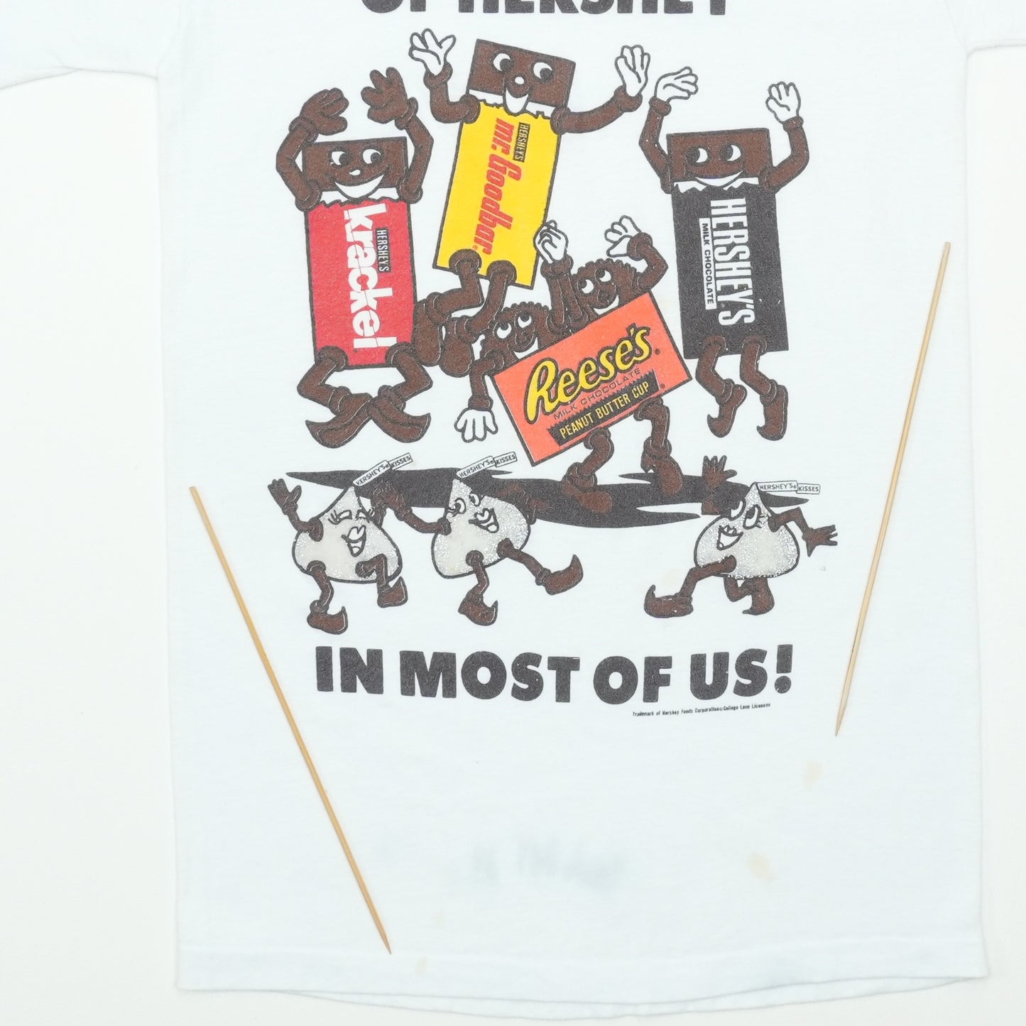 1980s Theres A Lot Of Hershey In Most Of Us Shirt
