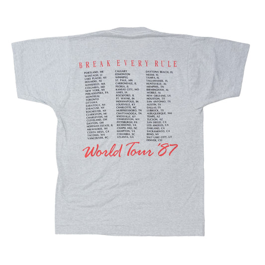 1980s Tina Turner Break Every Rule World Tour Shirt