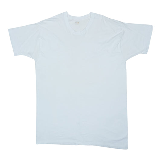 1980s Blank White Shirt
