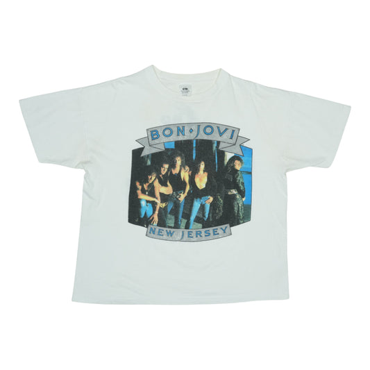 1980s Bon Jovi Jersey Syndicate Shirt