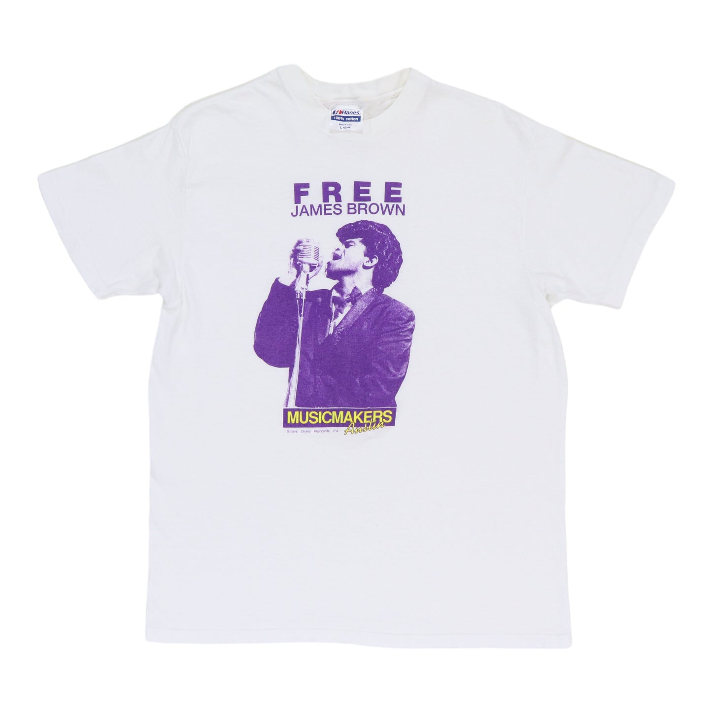 1980s James Brown Musicmakers Austin Shirt