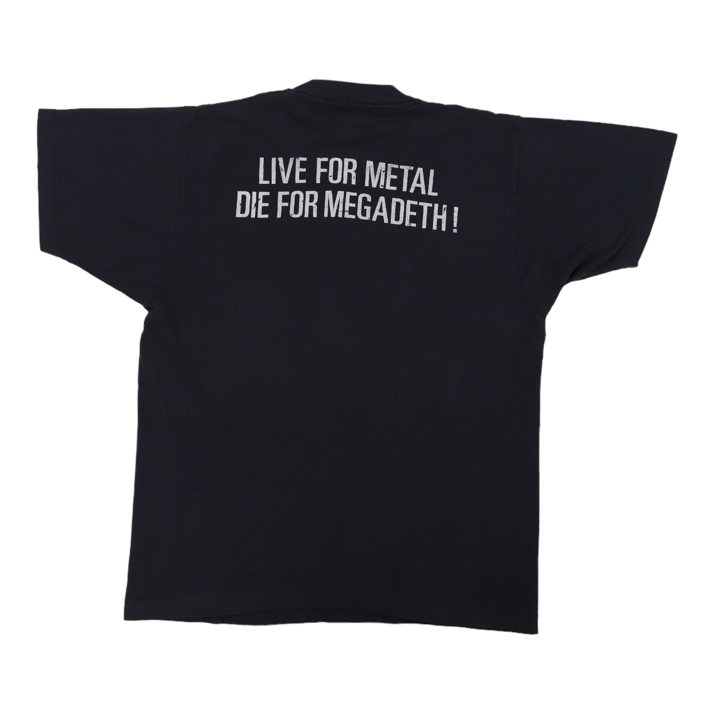 1980s Megadeth Live For Metal Die For Megadeth Shirt