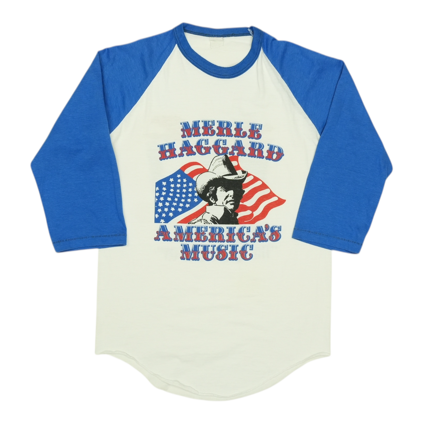 1980s Merle Haggard America's Music Jersey Shirt