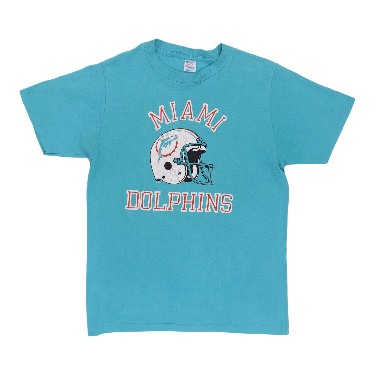 1980s Miami Dolphins NFL Football Shirt | Authentic Vintage Tee