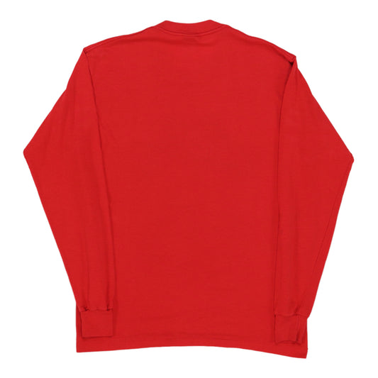 1980s Nike Red Long Sleeve Shirt
