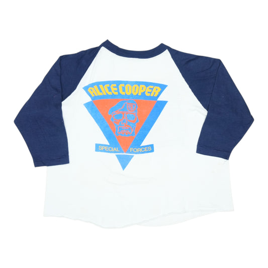 1981 Alice Cooper Special Forces Tour Jersey Shirt Back