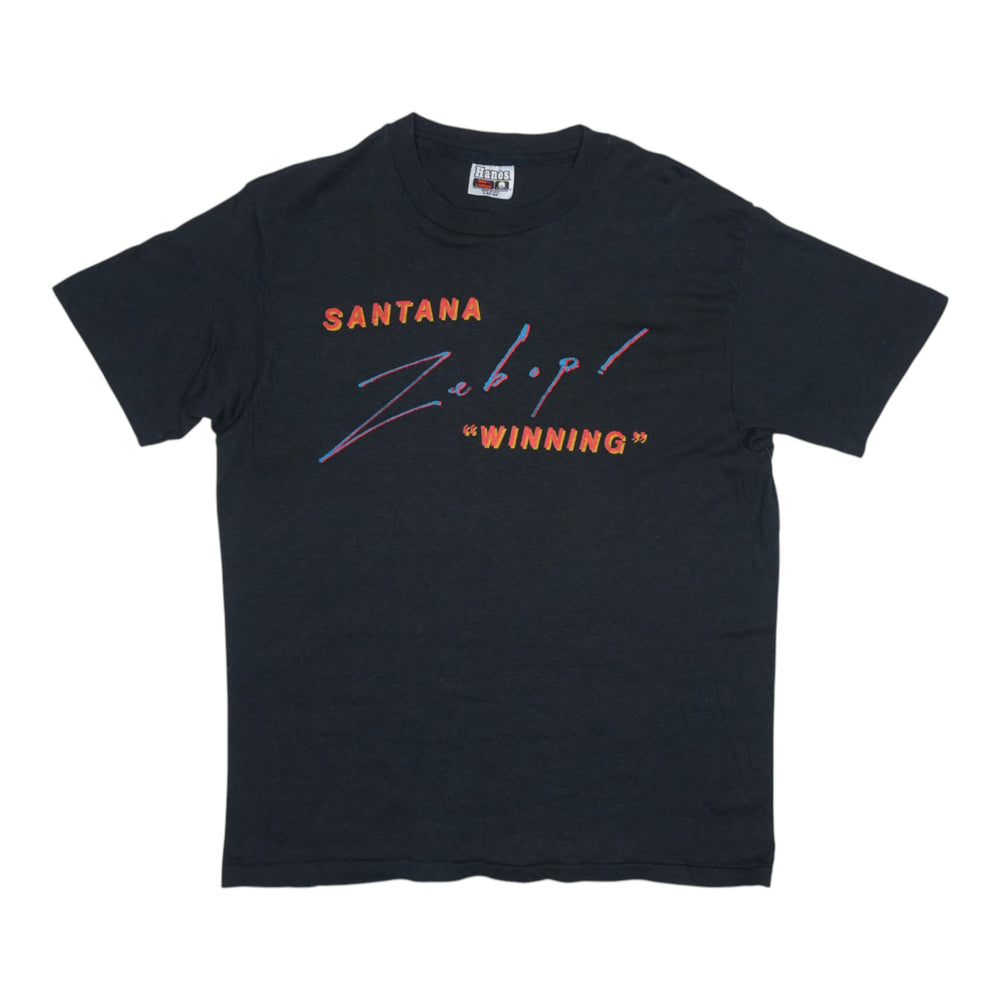 1981 Carlos Santana Zebop Winning Shirt