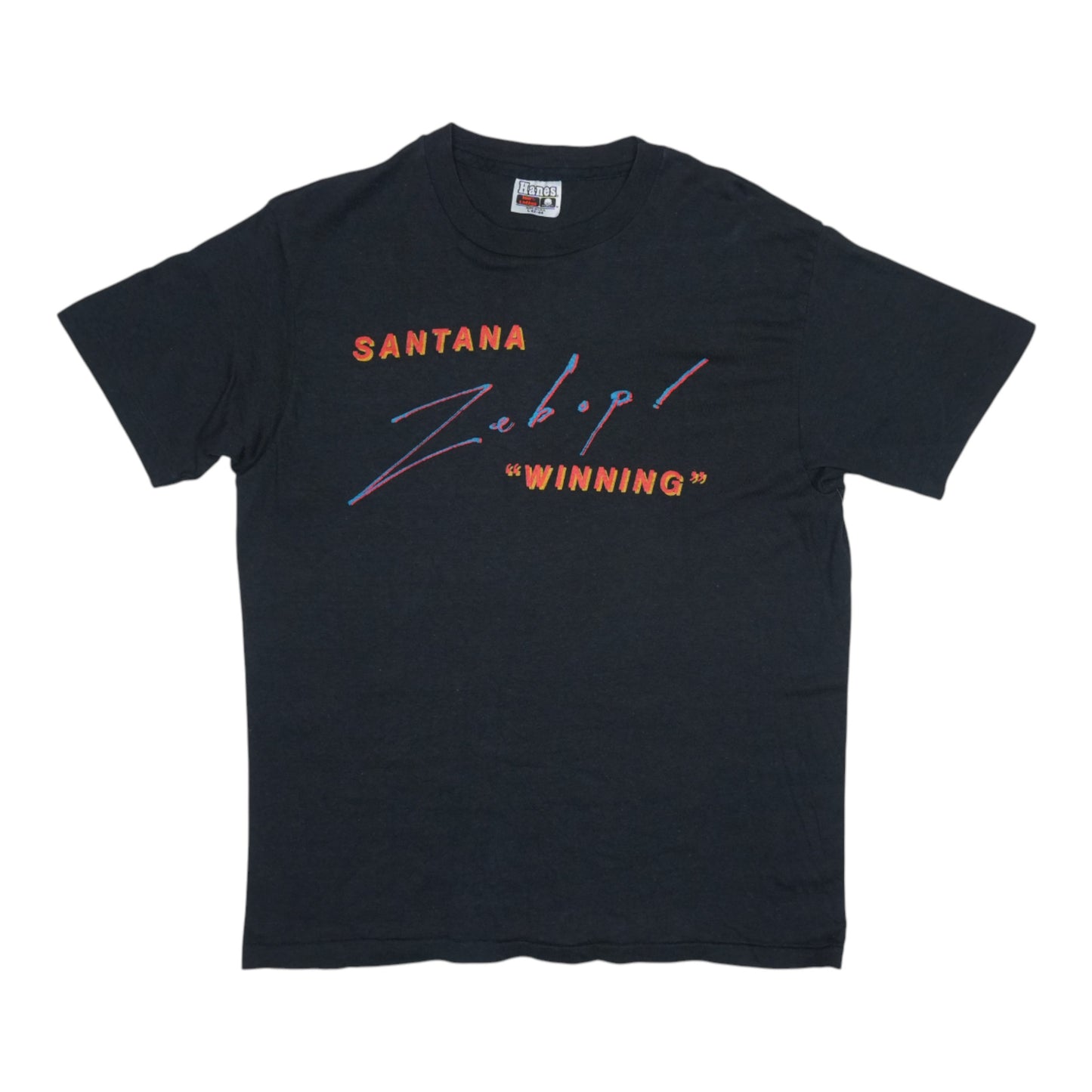 1981 Carlos Santana Zebop Winning Shirt