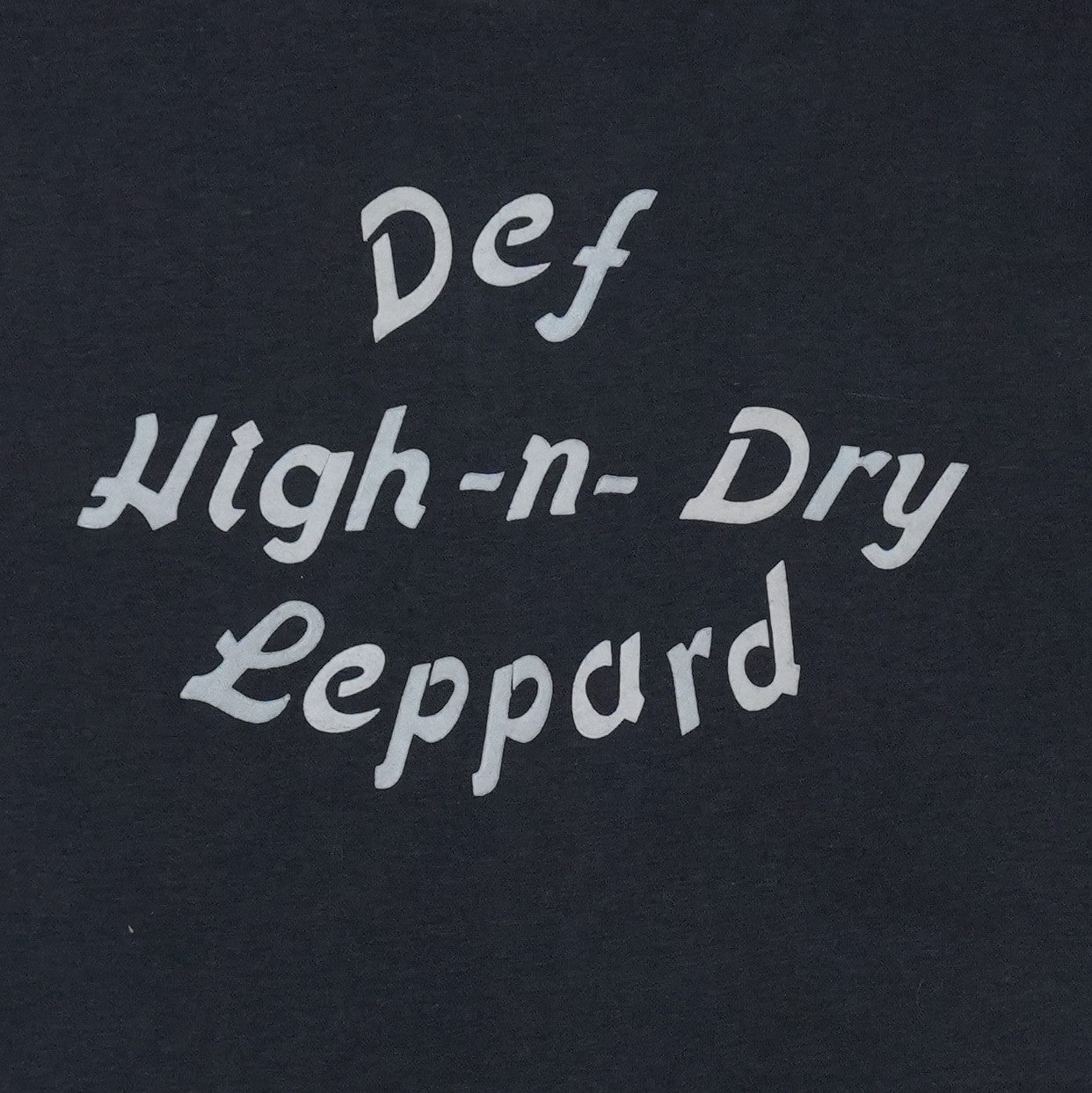 1981 Def Leppard High N Dry Crew Shirt