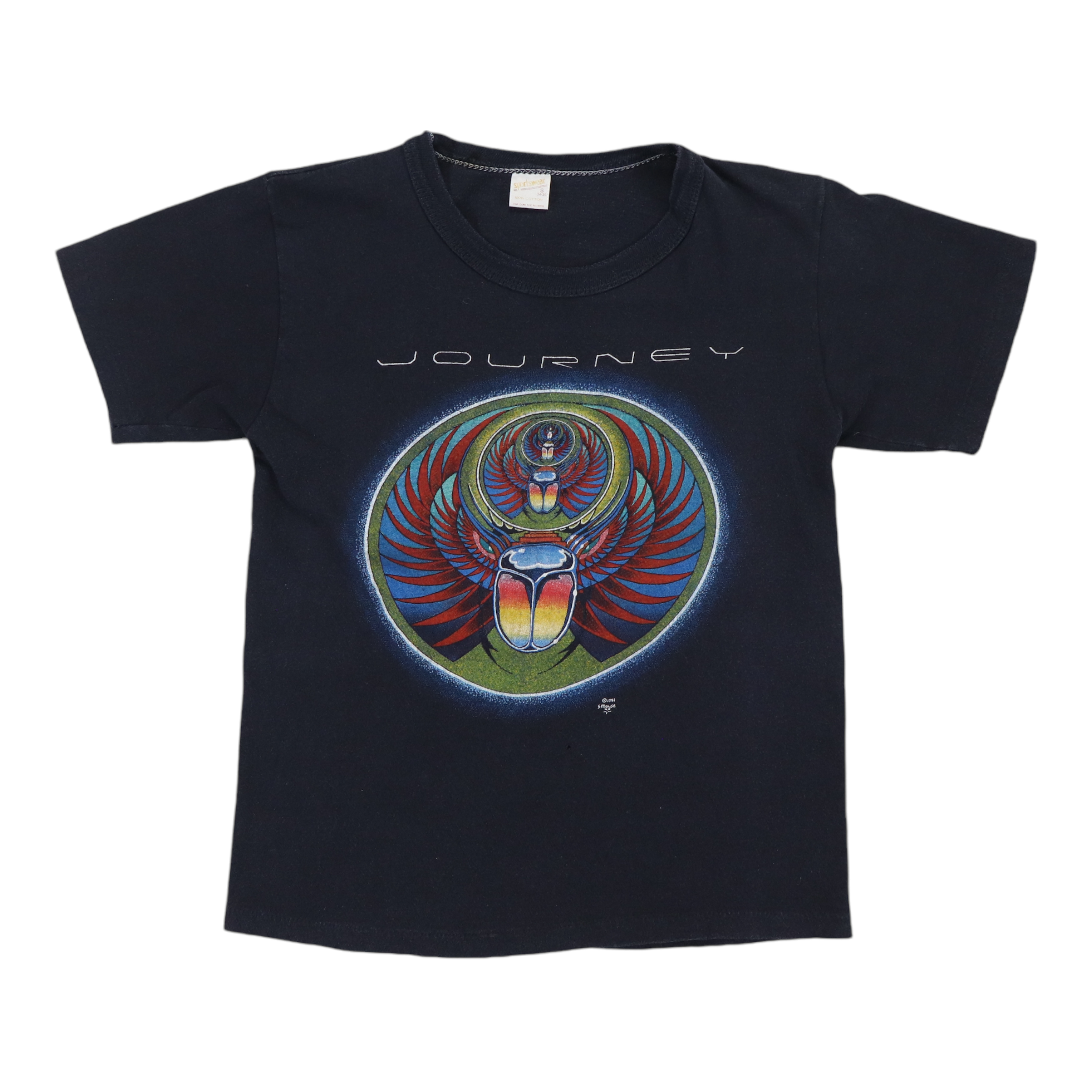 1981 Journey Captured Tour Shirt | Authentic Vintage Hat – WyCo 1981 Journey Captured Tour Shirt | Authentic Vintage Hat – WyCo