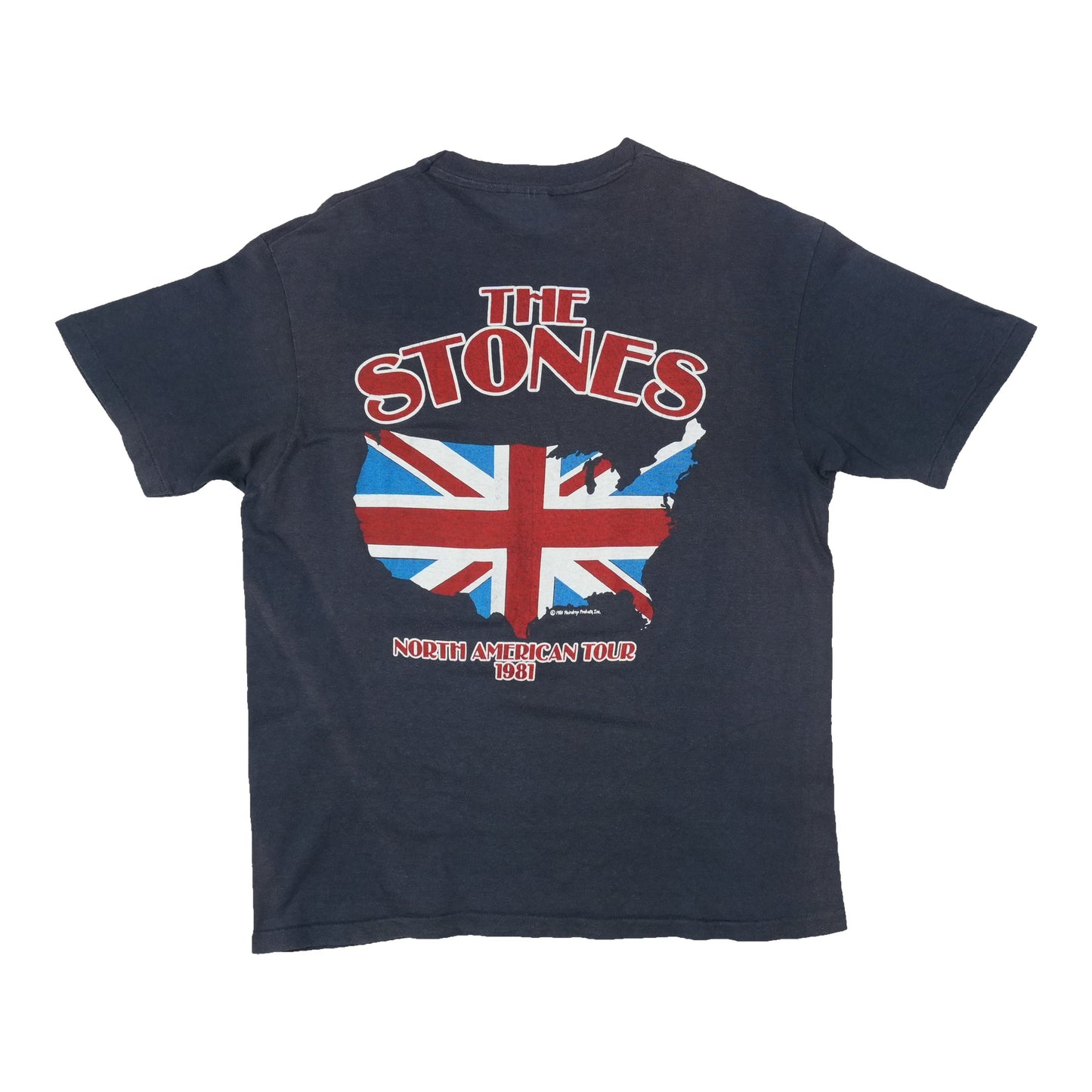 1981 Rolling Stones North American Tour Shirt