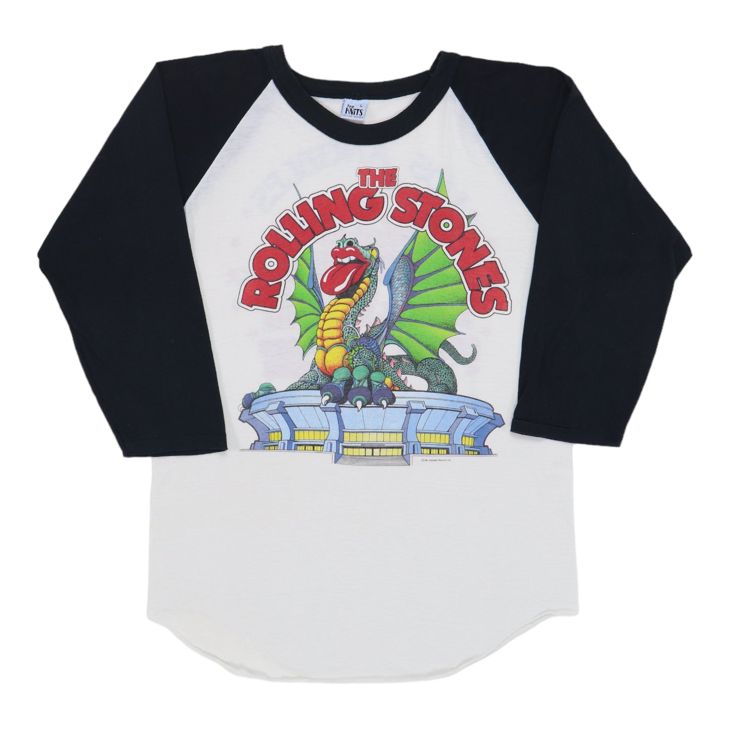 1981 Rolling Stones Prince Tour Jersey Shirt