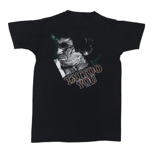1981 Rolling Stones Tattoo You Shirt Back