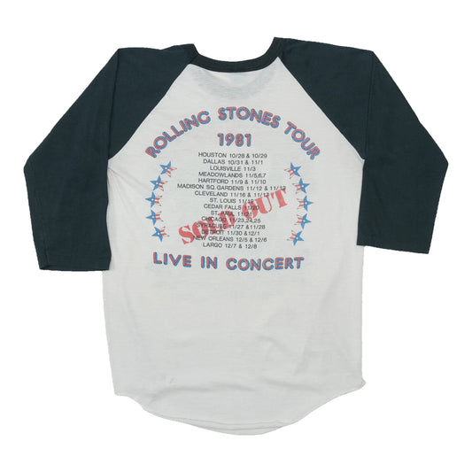 1981 Rolling Stones Tour Shirt