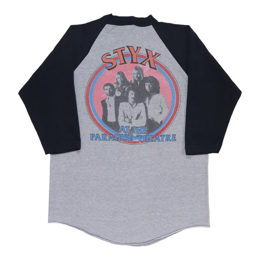 1981 Styx Paradise Theatre Tour Jersey Shirt Back