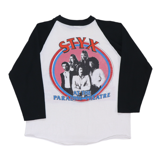 1981 Styx Paradise Theatre World Tour Jersey Shirt Back