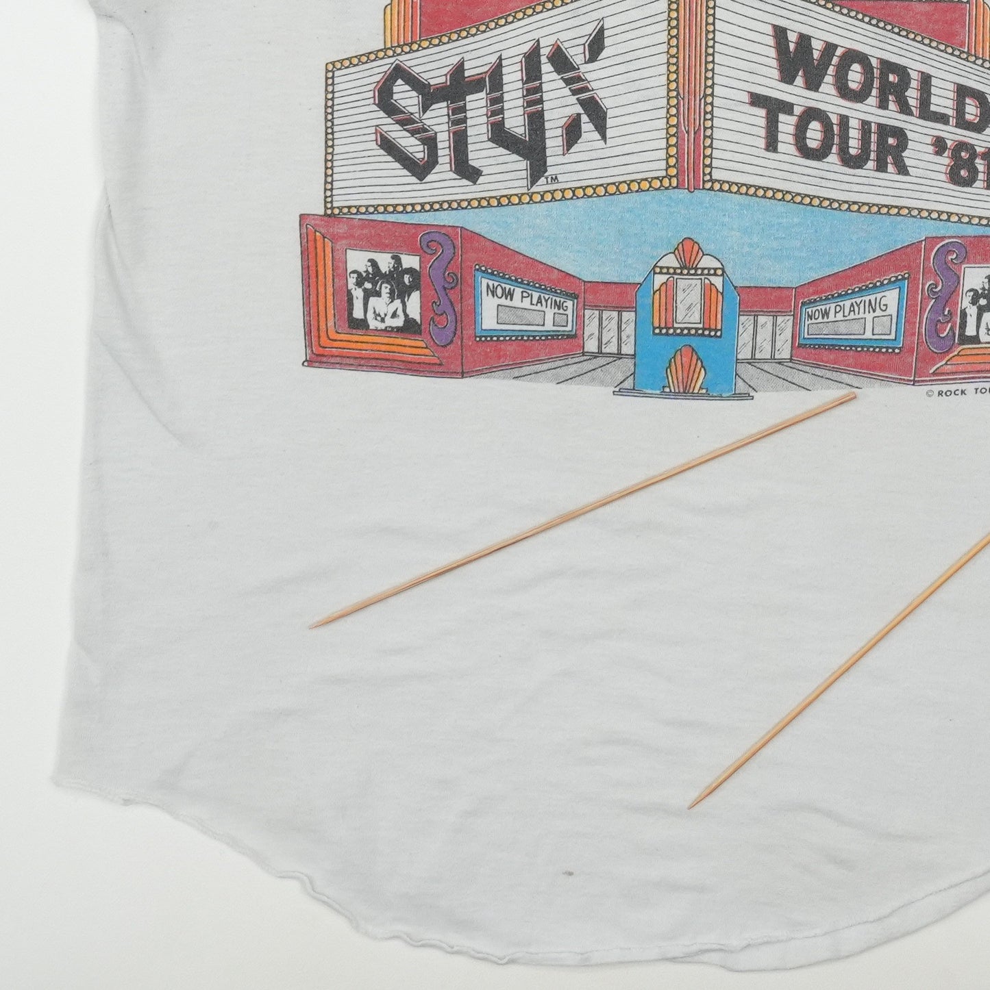 1981 Styx Paradise Theatre World Tour Shirt