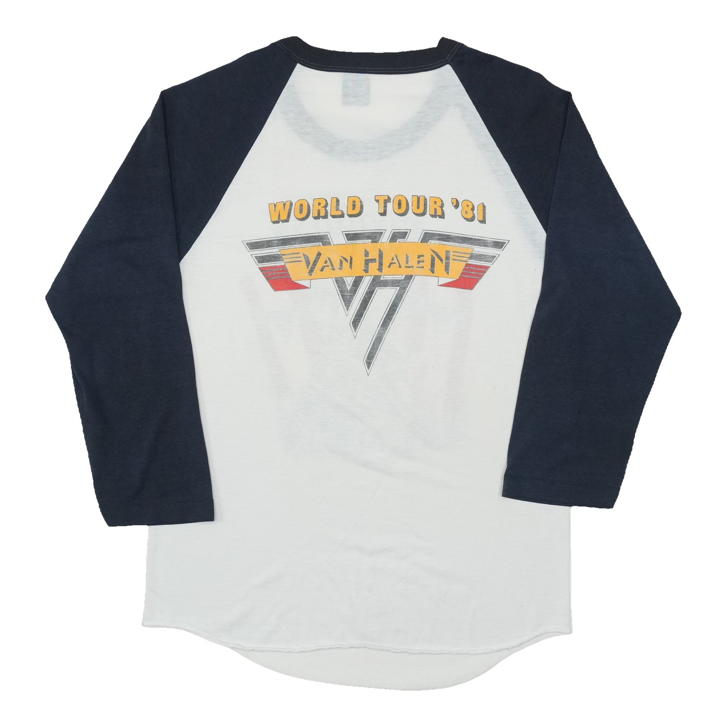 1981 Van Halen Worldwide Tour Shirt