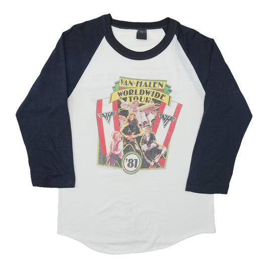 1981 Van Halen Worldwide Tour Shirt