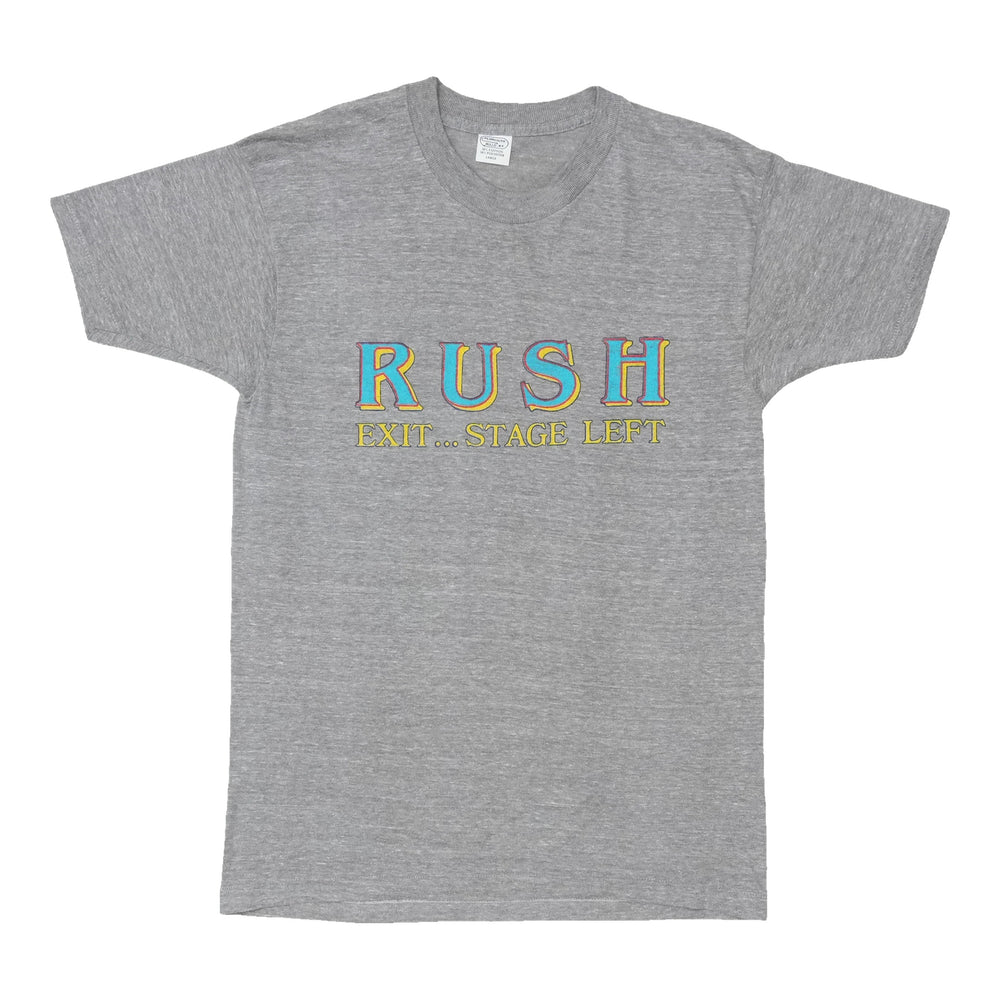 1981 Rush Exit Stage Left Shirt
