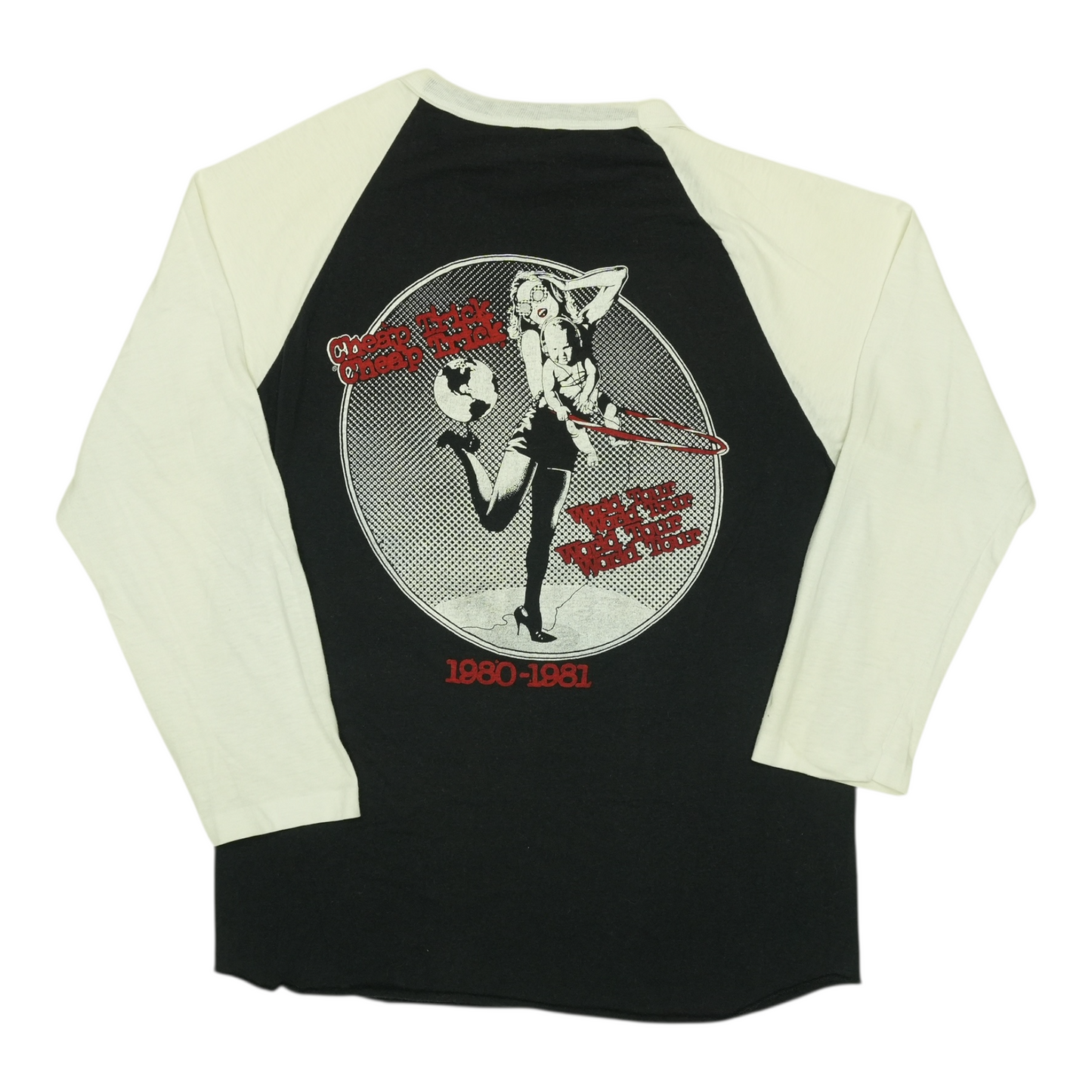 1981 Cheap Trick World Tour Jersey Shirt