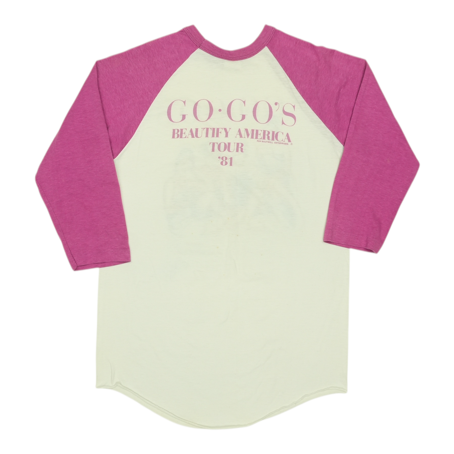 1981 Go-Go's Beautify America Tour Jersey Shirt