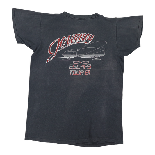 1981 Journey Escape Tour Shirt Back