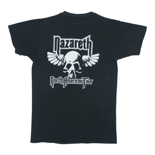 1981 Nazareth North American Tour Shirt Back