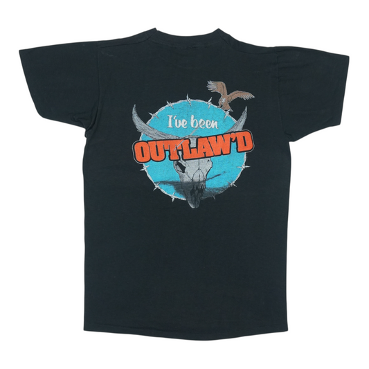 1981 Outlaws Grits Tour Shirt Back