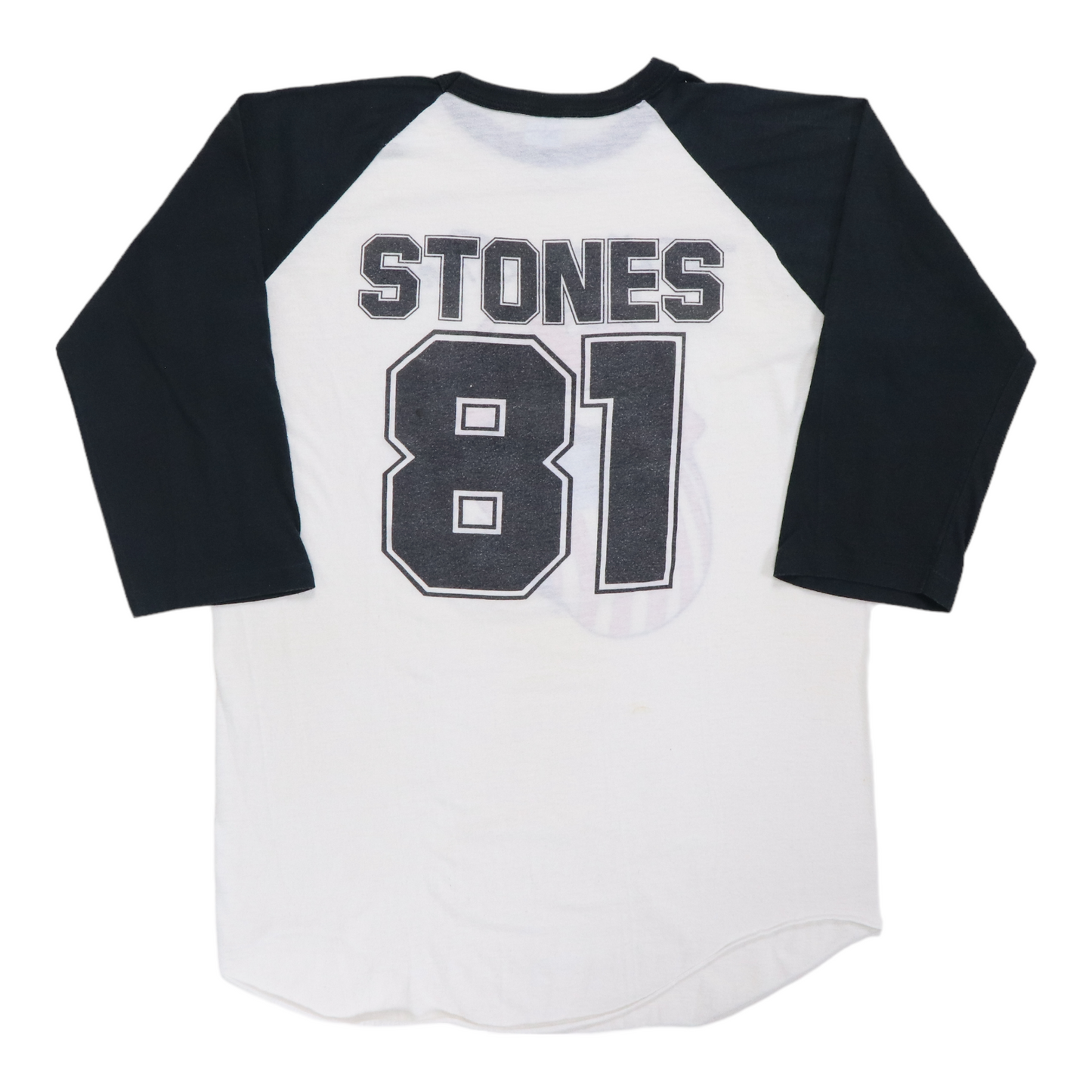 1981 Rolling Stones North American Tour Jersey Shirt