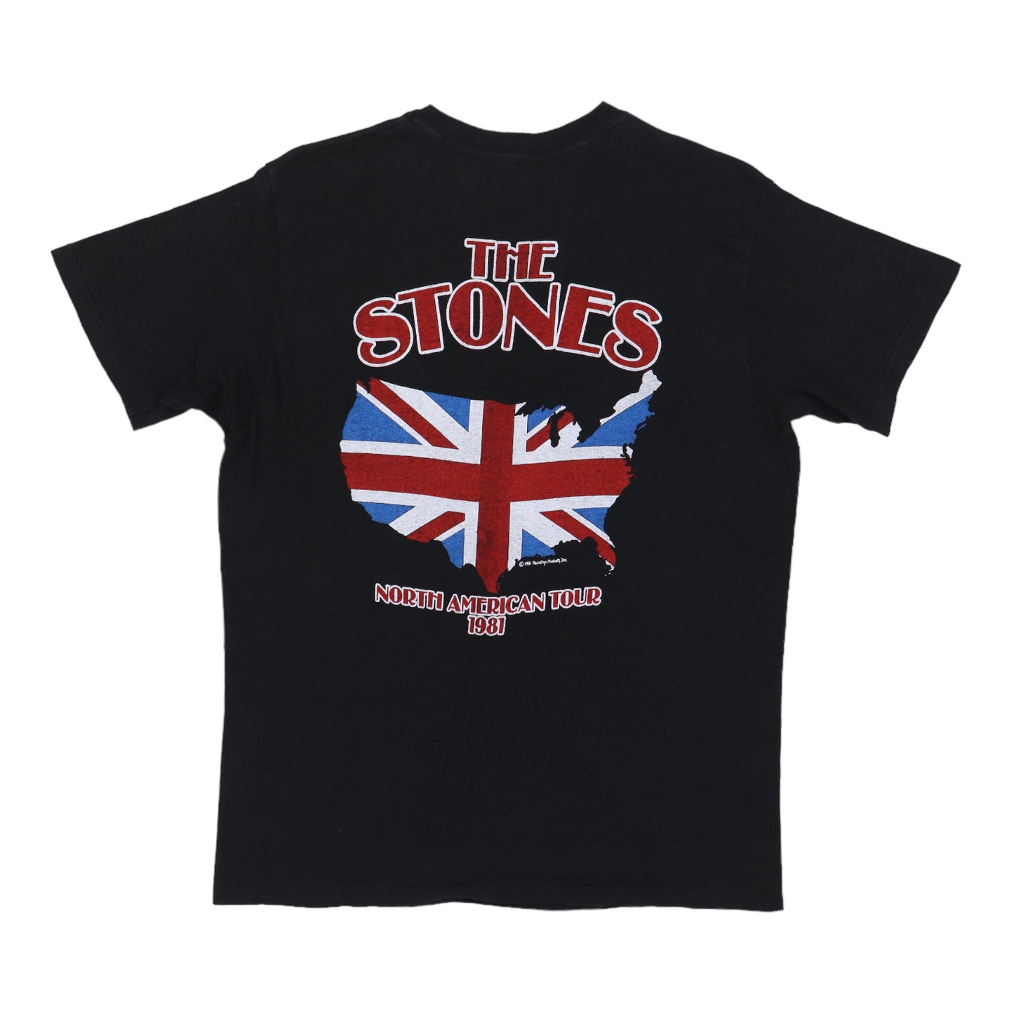 1981 Rolling Stones North American Tour Shirt