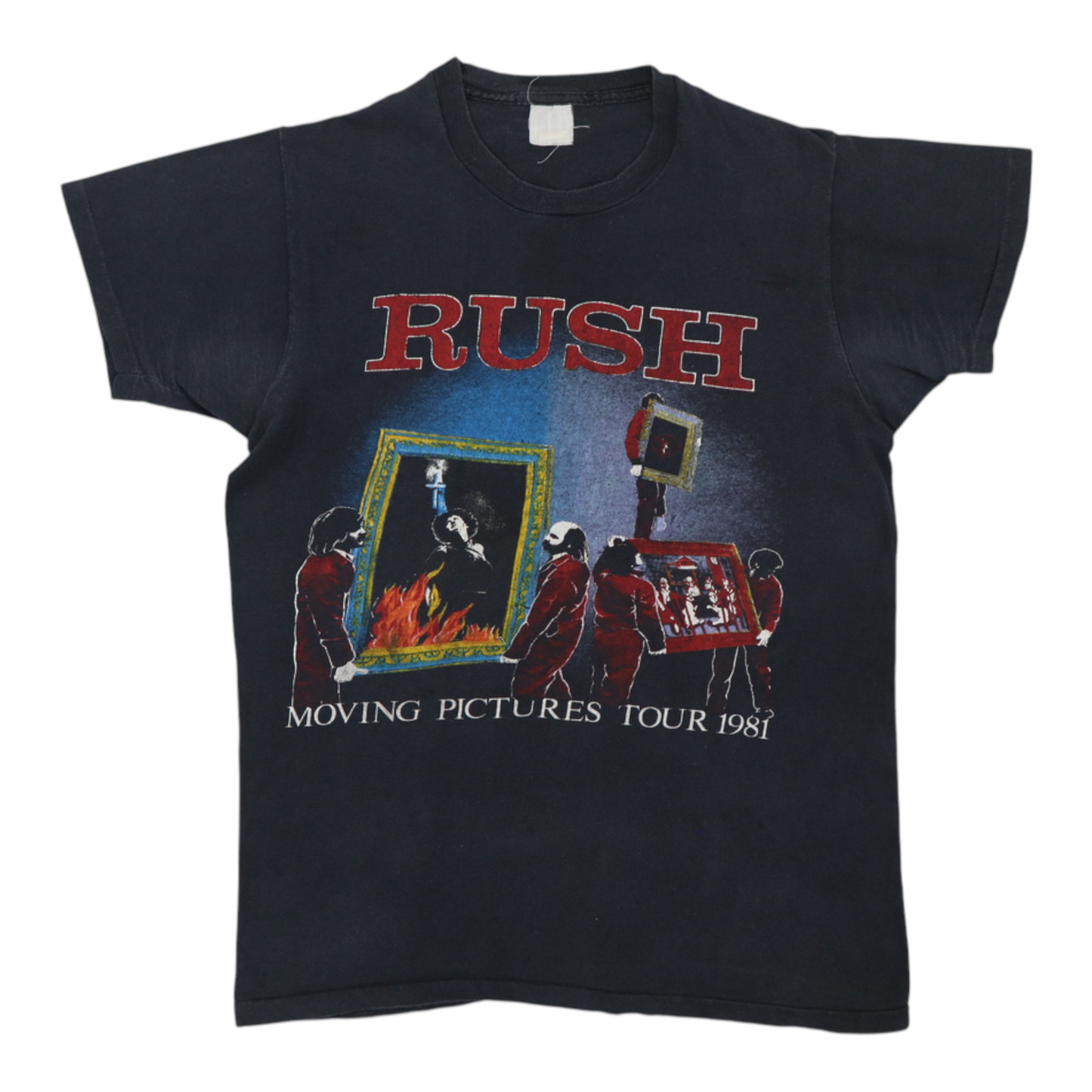 1981 Rush Moving Pictures Tour Shirt