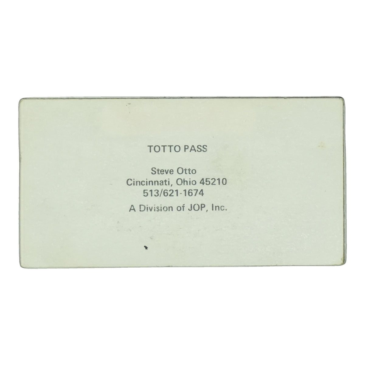 1981 The Marshall Tucker Band Guest Backstage Pass back