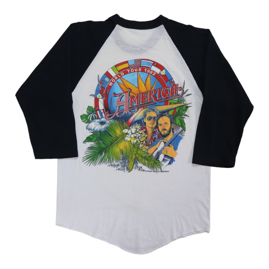 1982 America World Tour Jersey Shirt Back
